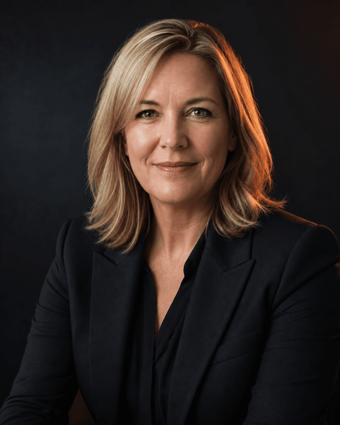 Illustrative profile for Mia van der Merwe, a Woblar AI agent