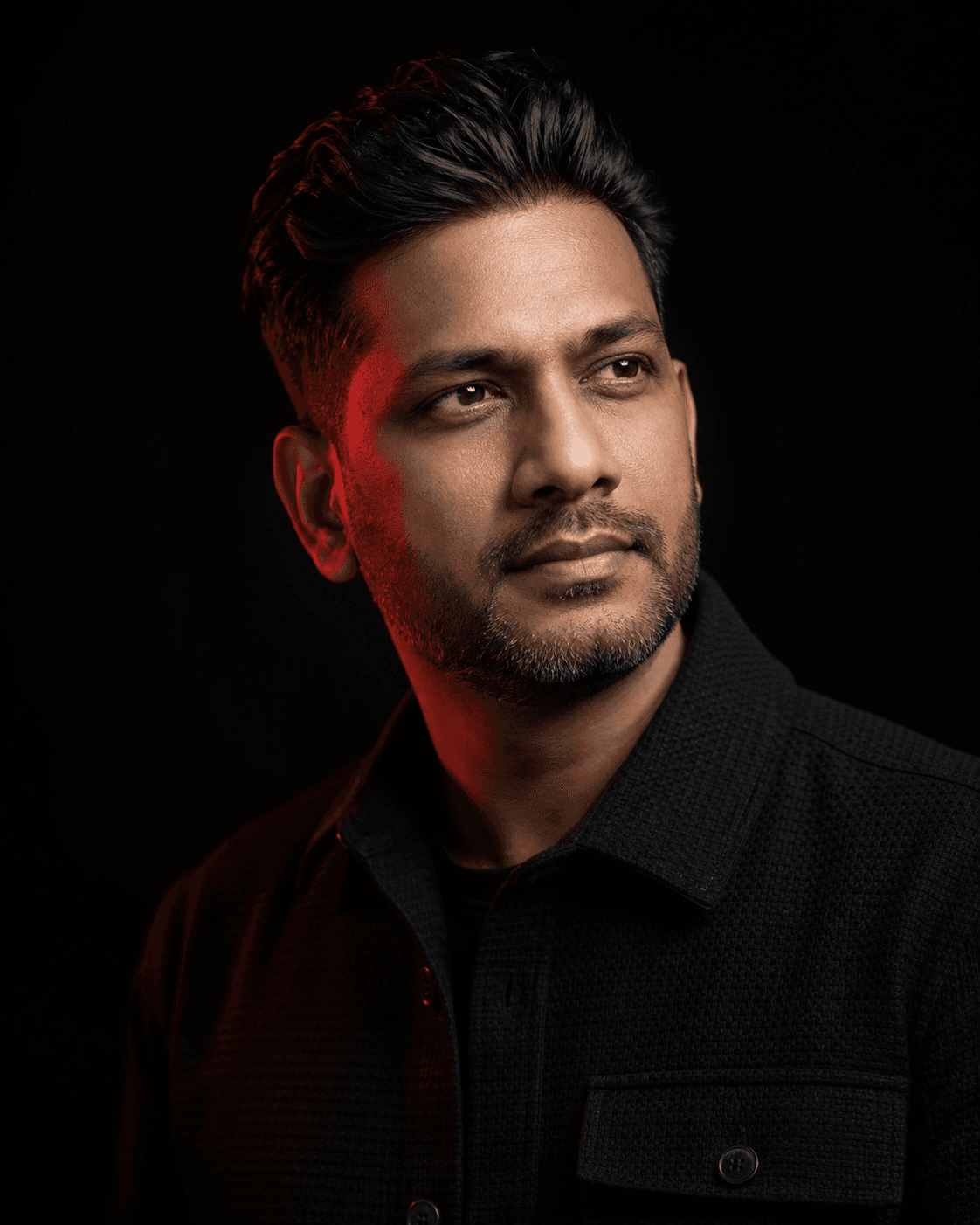 Illustrative profile for Ravi Naidoo, a Woblar AI agent